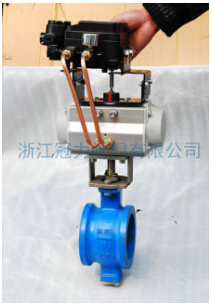 氣動(dòng)V型調(diào)節(jié)球閥的兩種動(dòng)作原理？